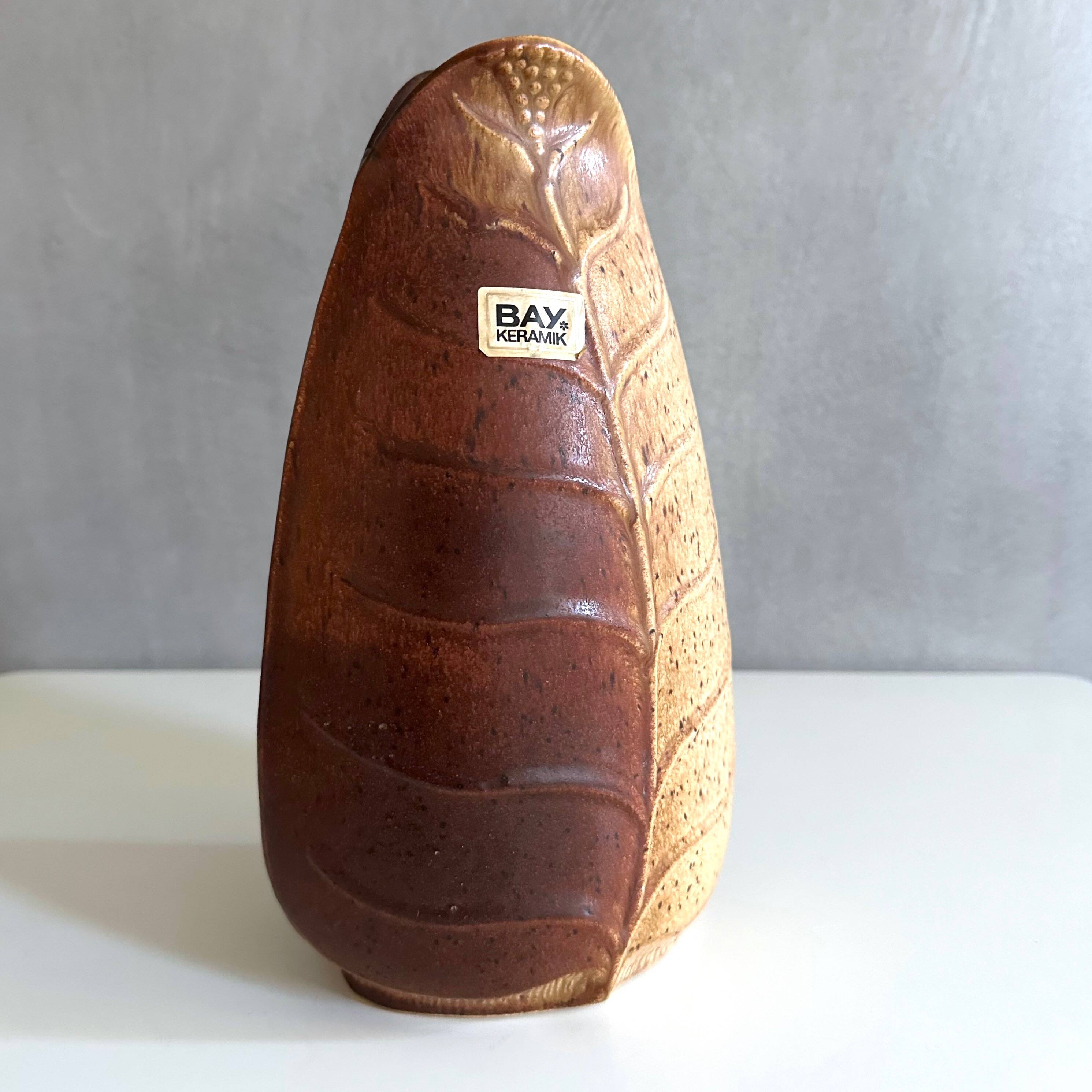 Mid Century Bay Ceramic, Vase 790-25, German Pottery, Vintage Interior