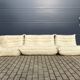 100% authentic Ligne Roset Togo 1.2z & hoek in Beige leather