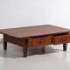 Table basse japonaise ancienne avec tiroirs – période Showa – vers 1930-1950