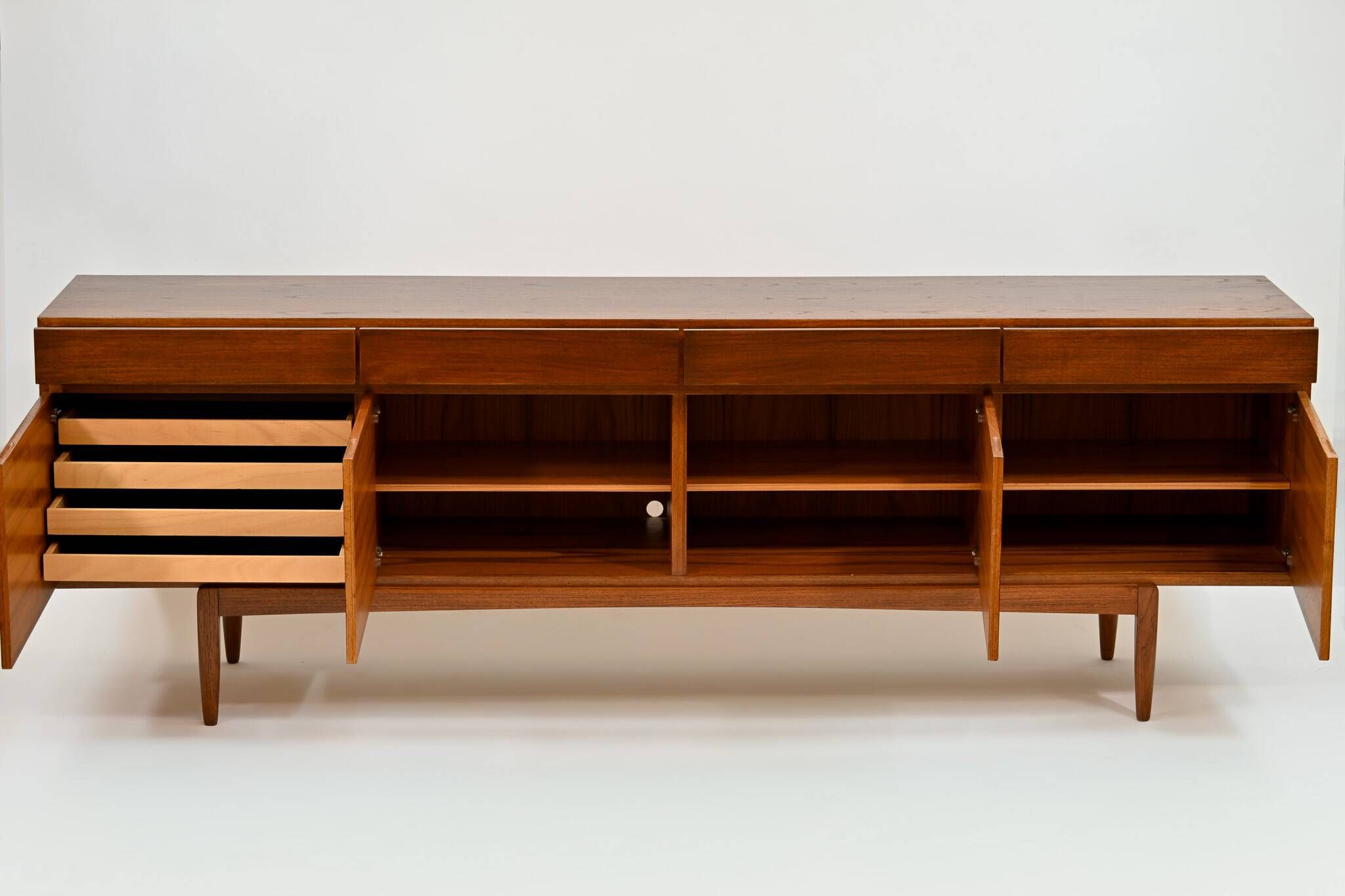 Modernist Enfilade FA-66 by Ib Kofod Larsen, 1960s in teak