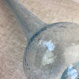Biot bubble glass soliflore vase