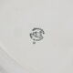 + Oval dish Céranord Saint Amand model Eglantines +