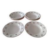 Assiettes creuses sarreguemines
