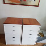 Vintage wood carpentry boxes