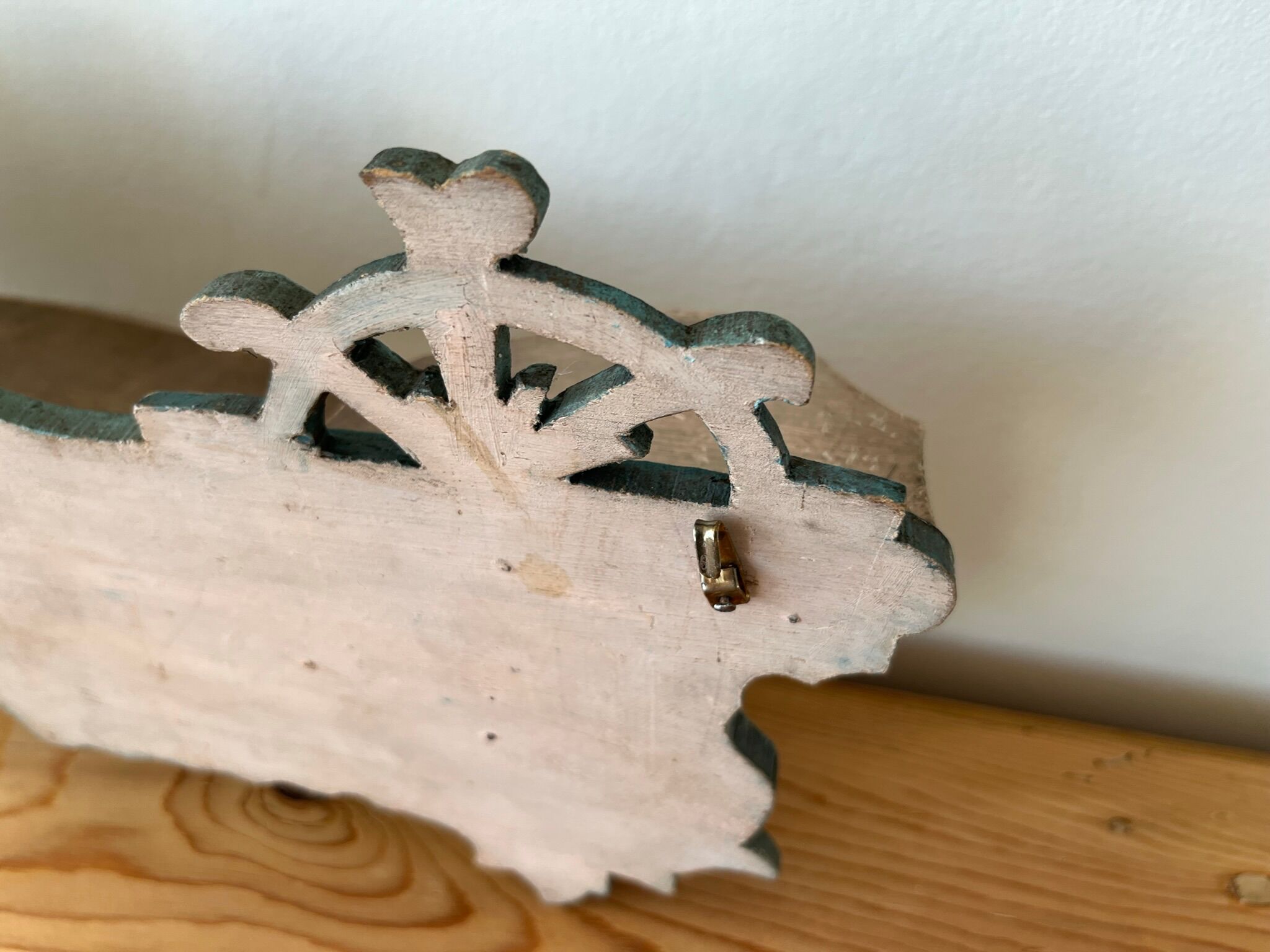 Old wall shelf