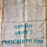 Burlap sack "Bagersh Produce of Ethiopia"
