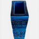 Aldo Londi for Bitossi “Rimini Blu” Etruscan Revival Ceramic Vase, 1960s