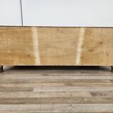 Art Decò console in mahogany burl