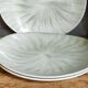 Nine earthenware plates from Salins-les-Bains vintage