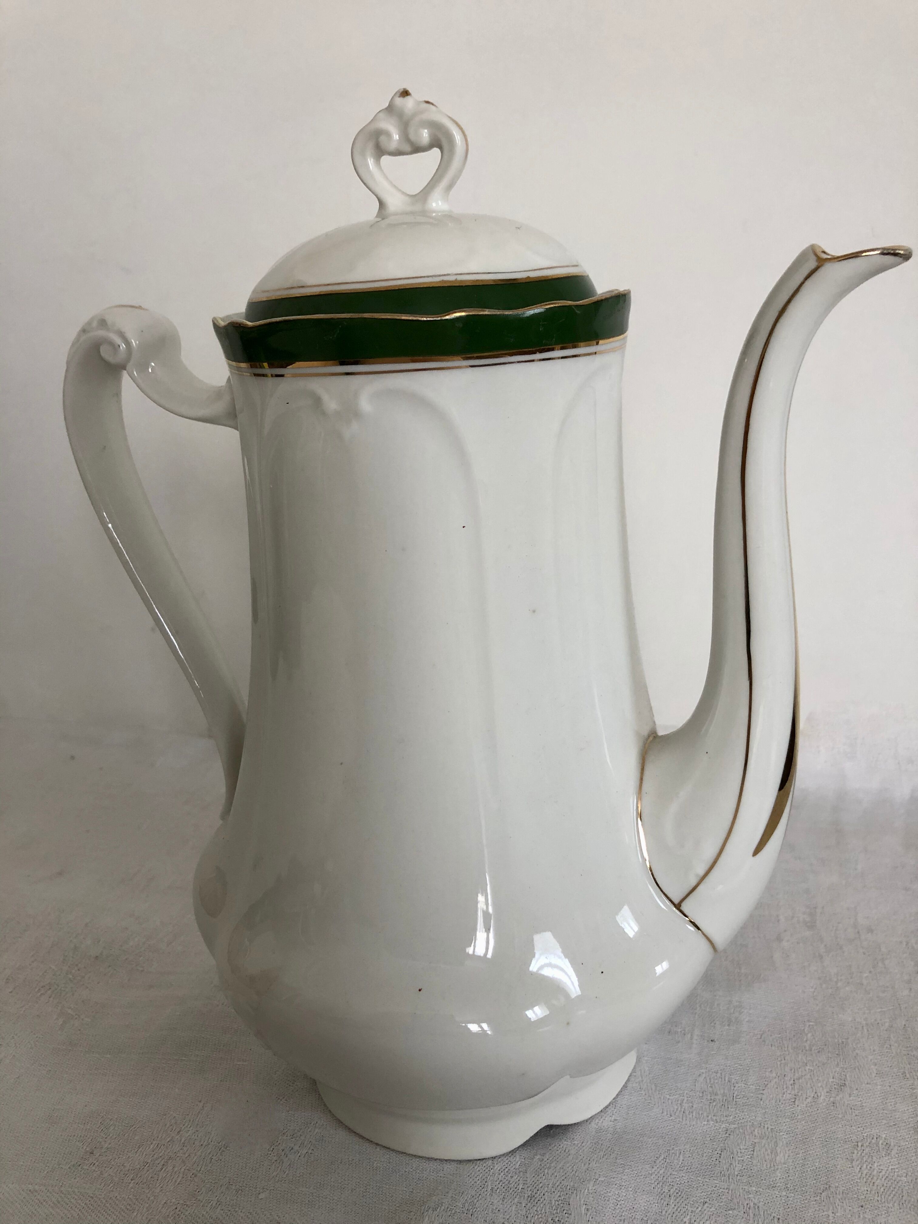 Coffee maker, Limoges porcelain