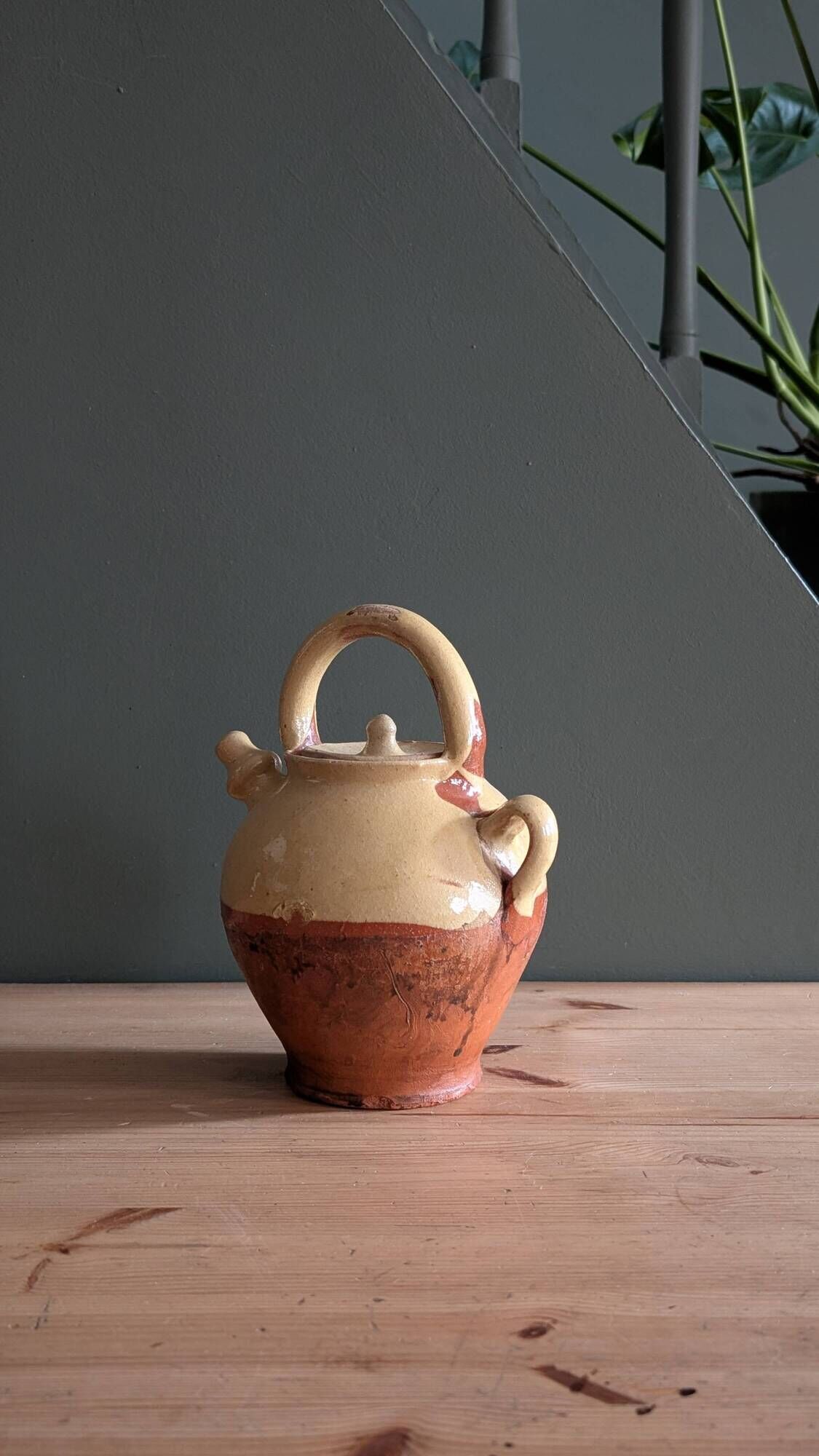 Terracotta jug