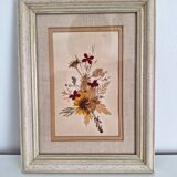 Frame dried flowers