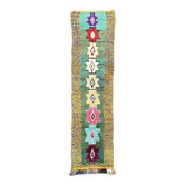 tapis berbere marocain couloir boucherouite vintage