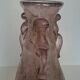 Large Murano scavo glass vase h 37 cm