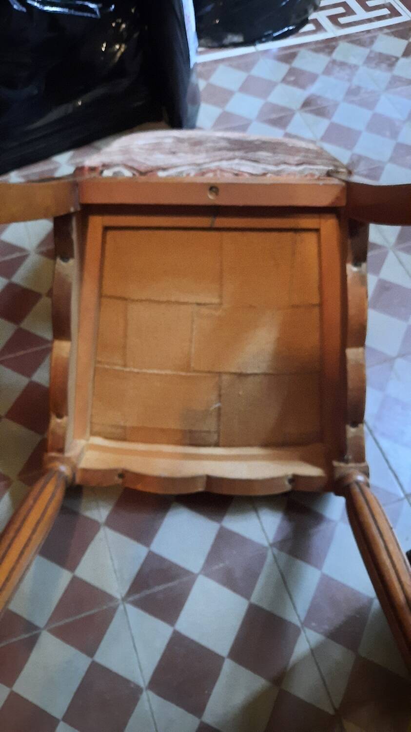 Art deco armchairs and chairs set