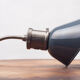 Industrial Vintage Wall Lamp from Seimens in Blue-Grey, Bauhaus, 1930s