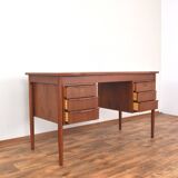 Mid-Century Danish Teak Desk, 1960s.