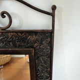 Wrought iron mirror