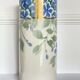 Vase roll blue pastel faience de luneville model periwinkle