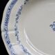 Plat de service rond et creux faïence Gien – Modèle “Royal”