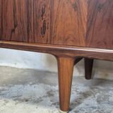 H.P. Hansen vintage rosewood Danish sideboard, TV cabinet 60s