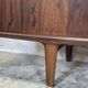 Buffet vintage en palissandre danois H.P. Hansen, meuble TV des années 60.