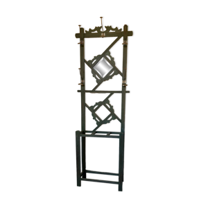 Porte manteau vestiaire - vert art