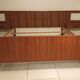Vintage Scandinavian bed 2 seater 1960s