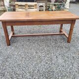 Oak farm table, 200×90 cms