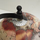 adorable little wooden foot world map