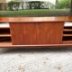 Teak design sideboard by Edvard Valentinsen, published by Samcom. 1960 Denmark.