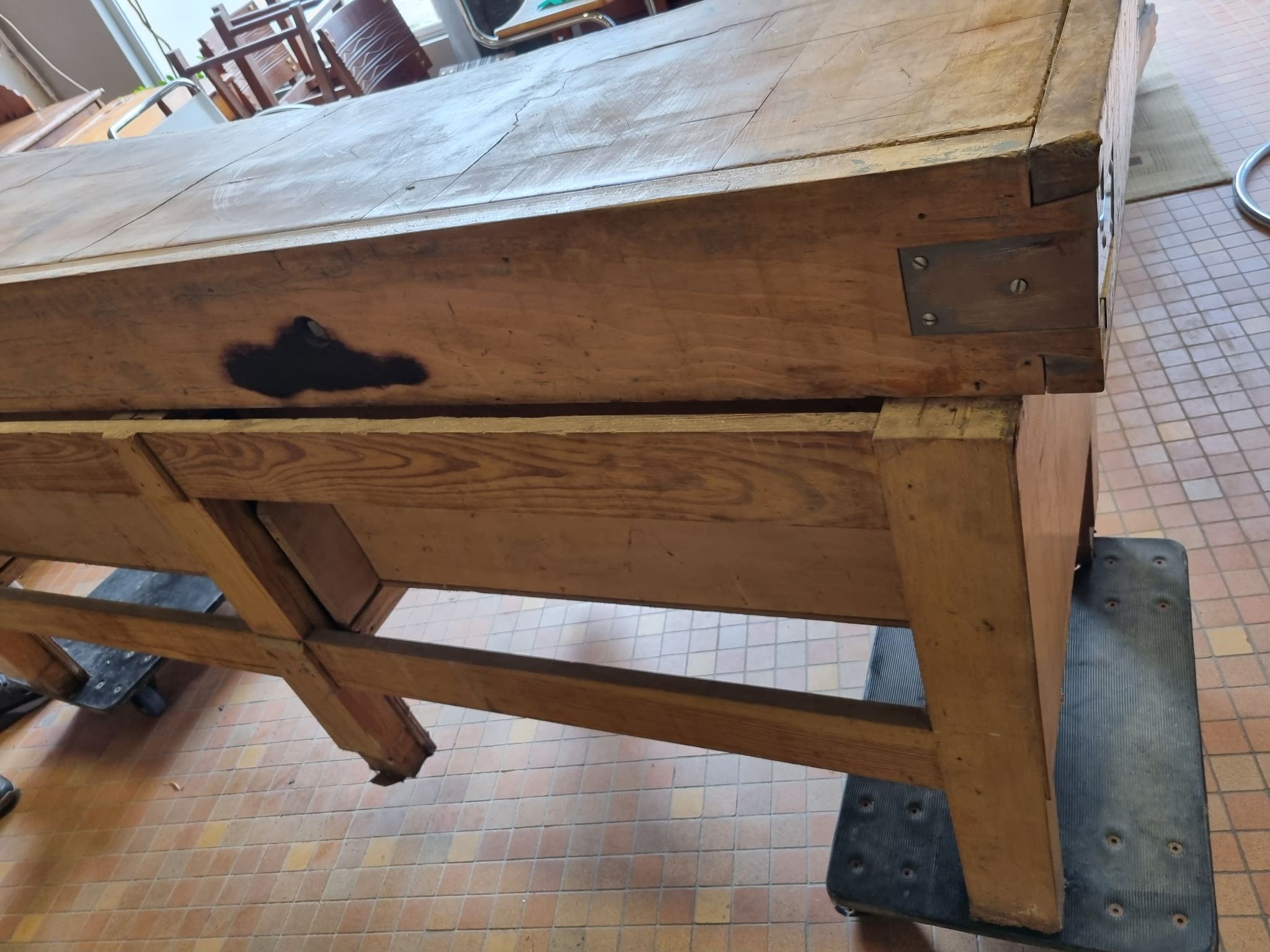 Butcher's log from the 1940s