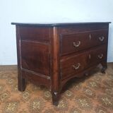 Grande commode sauteuse époque 18ème