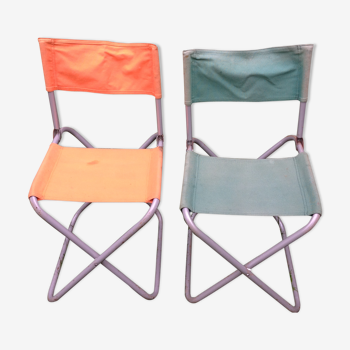 Duo de chaises camping