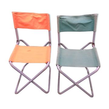 Duo de chaises camping
