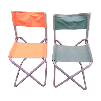 Duo de chaises camping