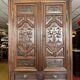 Armoire époque Louis XIII En Chêne Sculpté