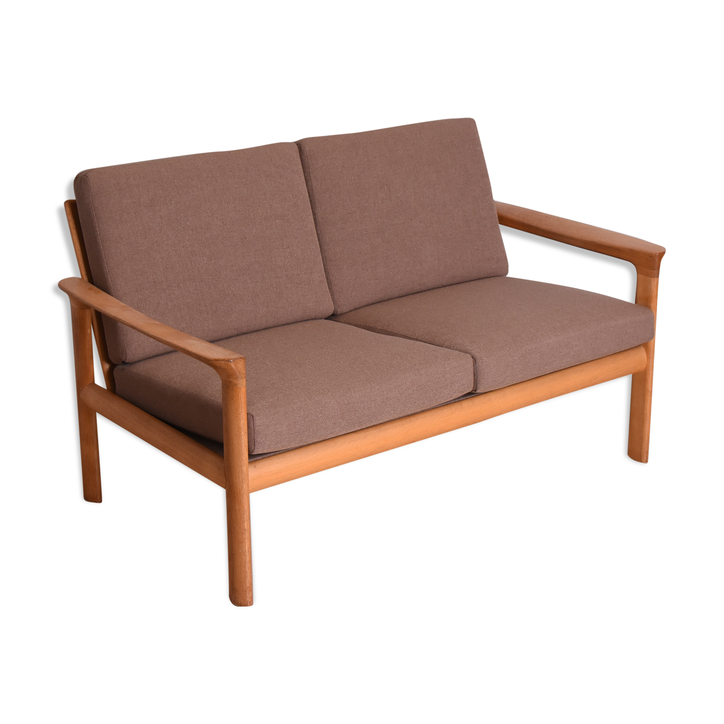 Mid-Century danish oak sofa by Sven Ellekaer for Komfort, 1960s