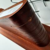 Paire de lampes scandinave bois et plexiglas