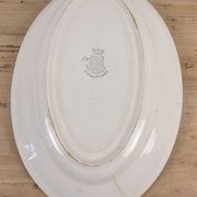 Oval presentation dish Lou Basquez manufacture Saint-Amand