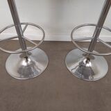 Paire de tabourets de bar Borge Johansson