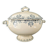Old Sarreguemines soup tureen
