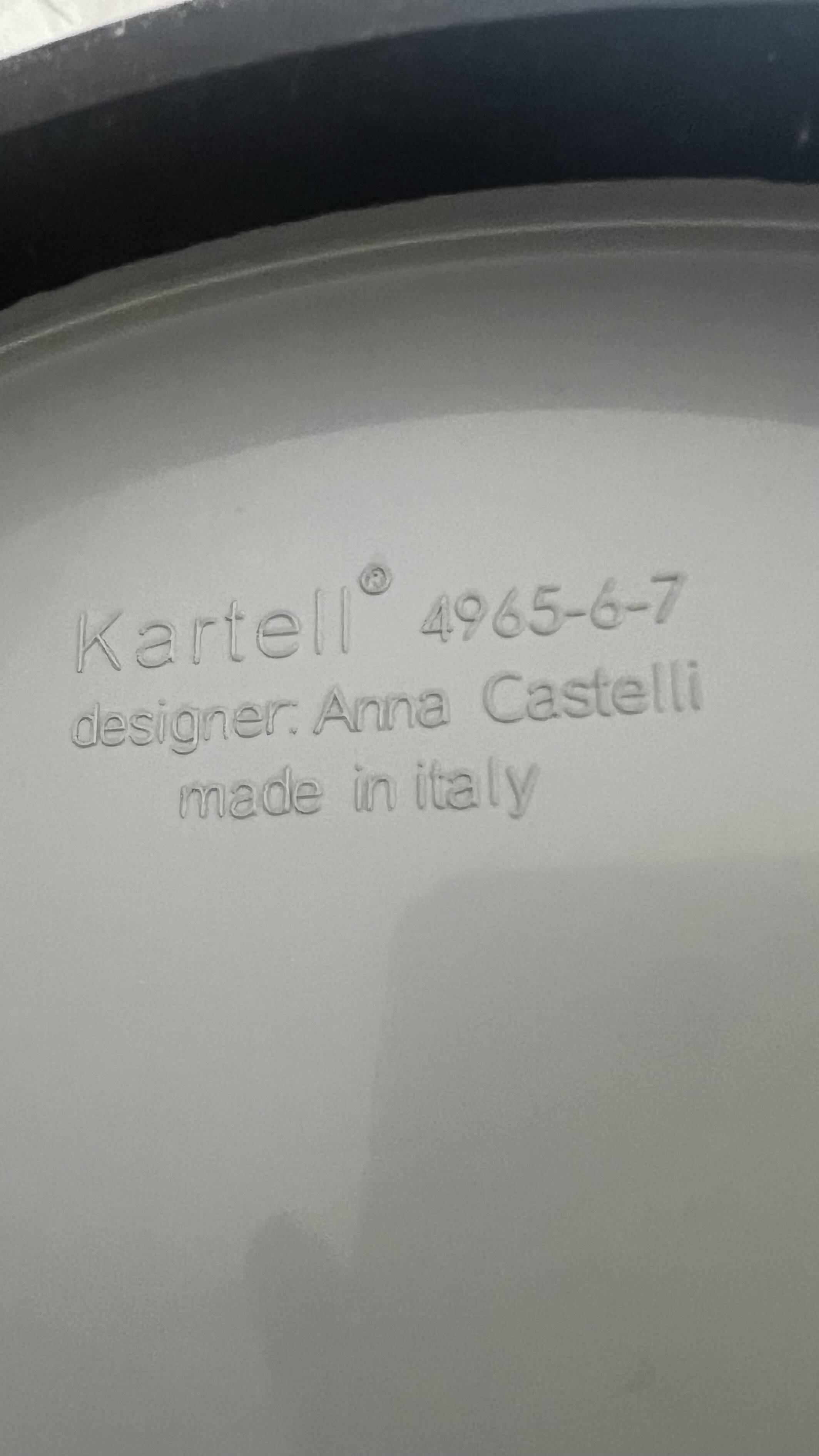 Set of 2 Kartell Componibili 4 Doors