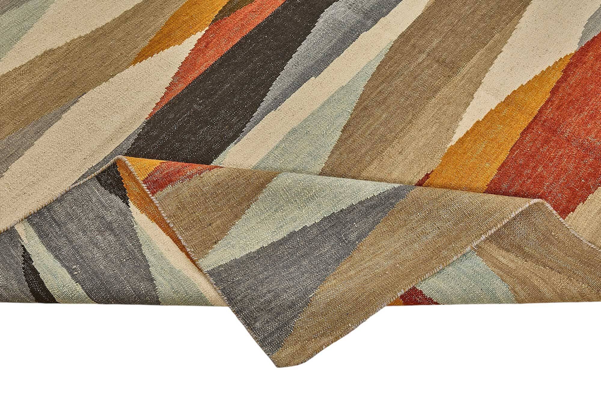 Contemporary Tribal Decorative Kilim 317 cm x 433 cm