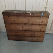 Duo of trade furniture sorting of the post shelf storage