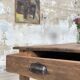 Vintage solid fir farm table.
