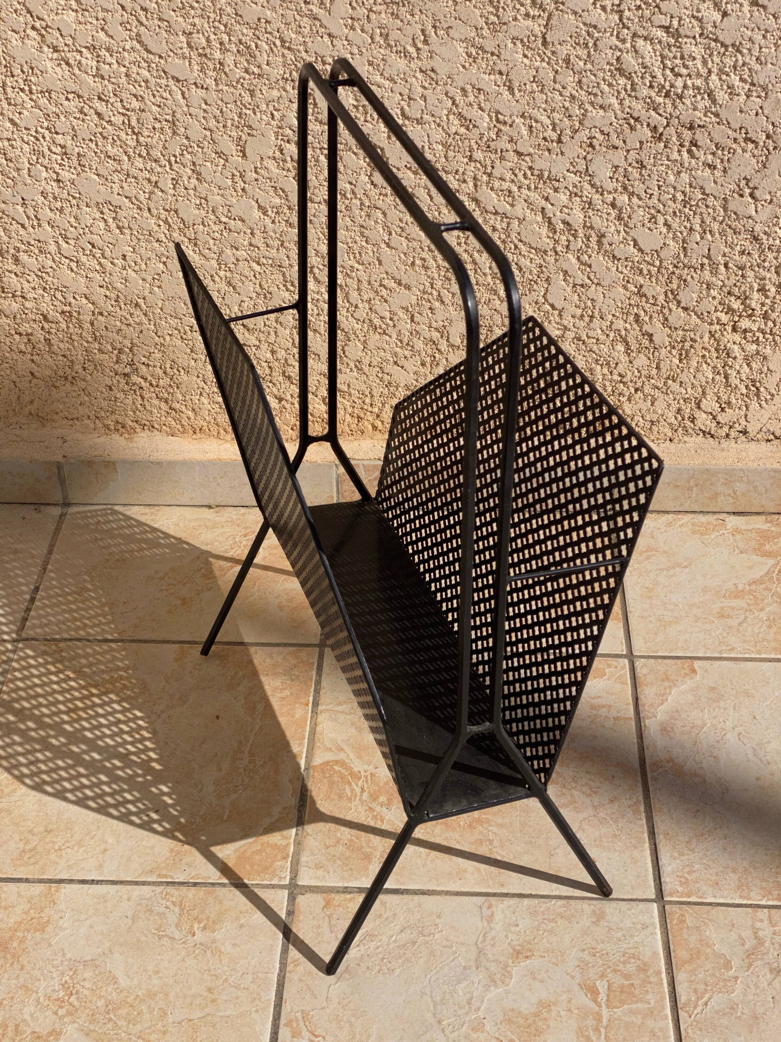 Design magazine holder from the 50s