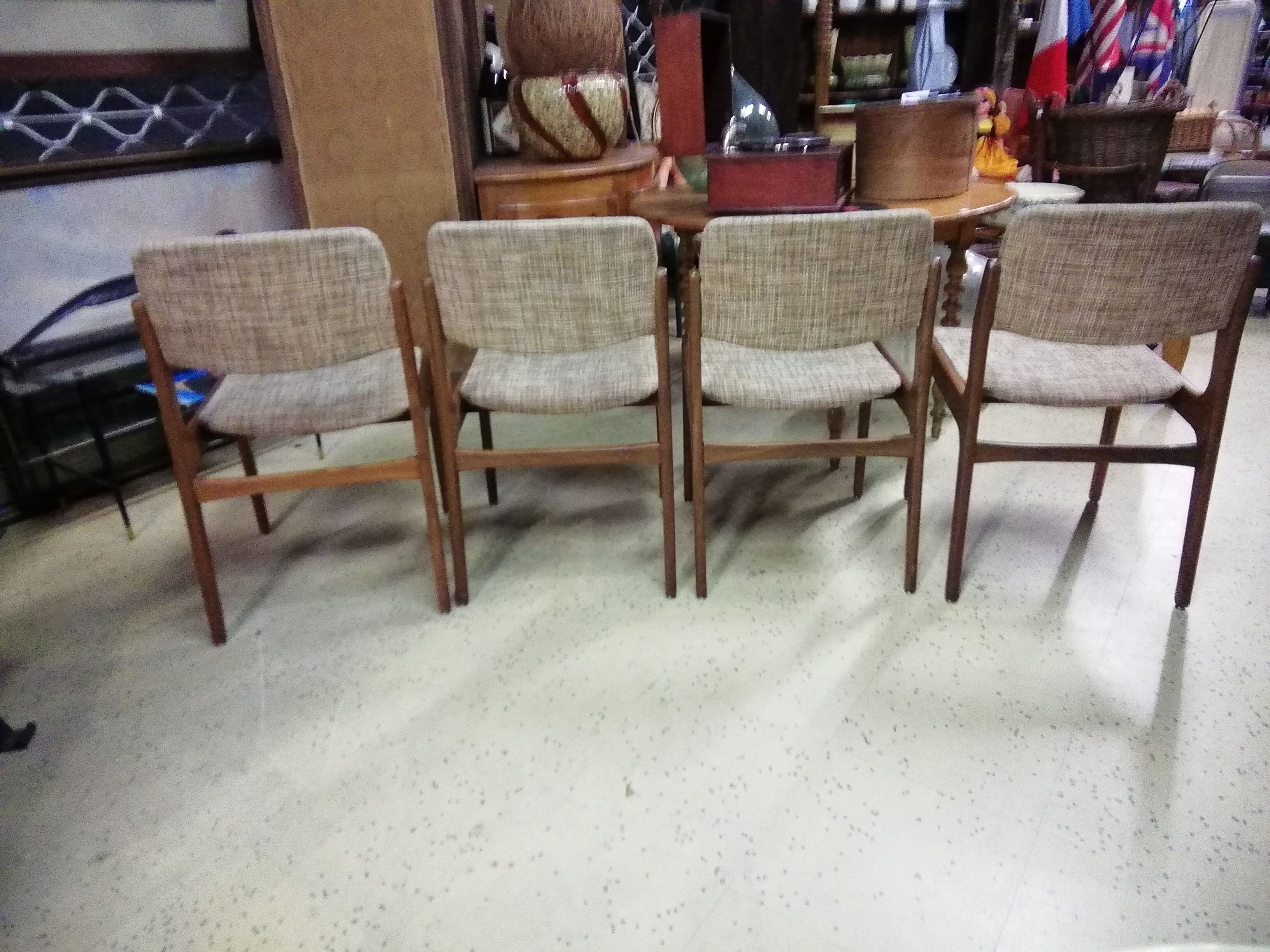 Scandinavian teak chairs