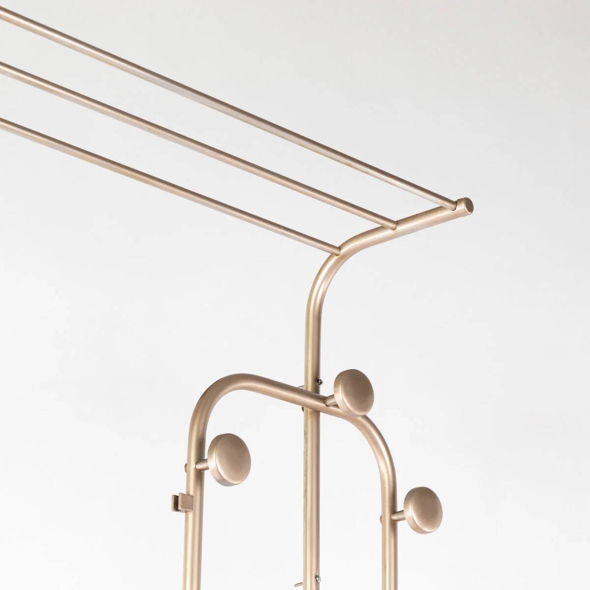 1930s Art Deco Wall Coat Rack