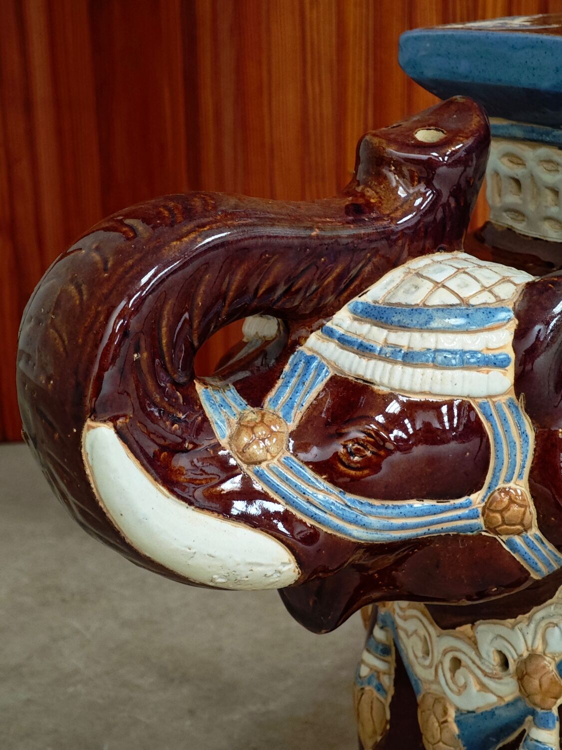 Elephant plant holder 1980